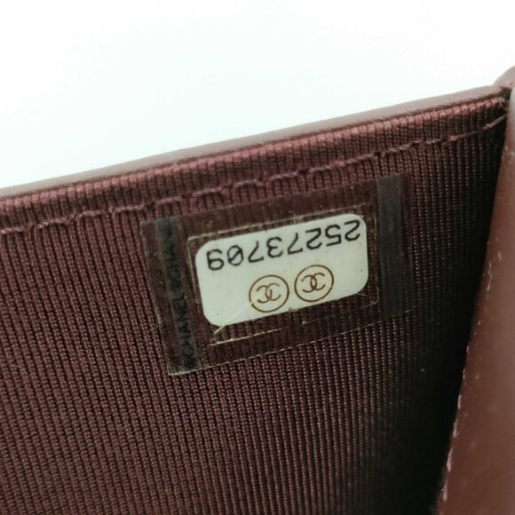 CHANEL CHANEL Matelasse Caviar Leather Long Wallet, 25th Series - COA included - Picture 11 of 17
